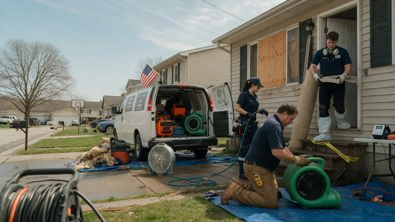 Water Damage Restoration in Watervliet, MI near me